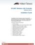 AT-UWC Wireless LAN Controller. Installation Guide. Software Version