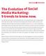 The Evolution of Social Media Marketing: 9 trends to know now.