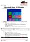 Microsoft Word 2013 Basics