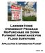 Larimer Home Ownership Program Re-Purchase or Down Payment Assistance for Flood Survivors