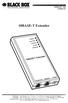 10BASE-T Extender. 10BASE-T Extender FEBRUARY 1999 LZ6000A-R4. Jabber Link Test Activity. Power. Collision. Power 10BASE-T.