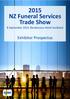 2015 NZ Funeral Services Trade Show