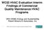 WO32 HVAC Evaluation Interim Findings of Commercial Quality Maintenance HVAC Programs