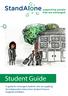 Student Guide. A guide for estranged students who are applying for independent status from Student Finance England and Wales.