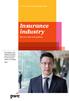 Insurance industry. Key tax rates and updates. www.pwc.com/ca/insurancekeytaxrates