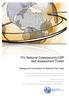 ITU National Cybersecurity/CIIP Self-Assessment Toolkit. Background Information for National Pilot Tests