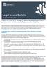 Legal Issues Bulletin