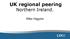 UK regional peering Northern Ireland. Mike Higgins
