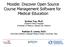 Moodle: Discover Open Source Course Management Software for Medical Education