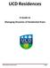 UCD Residences A Guide to Managing Breaches of Residential Rules