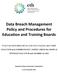 Data Breach Management Policy and Procedures for Education and Training Boards
