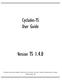 Cyclades-TS User Guide. Version TS 1.4.0