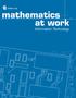 mathematics at work Information Technology