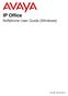 IP Office Softphone User Guide (Windows)
