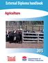 External Diploma handbook. Agriculture