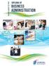 Diploma of YOUR GUIDE TO THE BUSINESS ADMINISTRATION