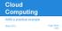 Cloud Computing. AWS a practical example. Hugo Pérez UPC. Mayo 2012