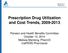 Prescription Drug Utilization and Cost Trends, 2009-2013
