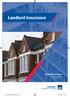Landlord Insurance. Summary of cover. October 2013. 35039_ACLD0520ZB_BRO_A5.indd 1 23/10/2013 16:20