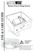 USE &CARE GUIDE. Remote Faucet Pump System. See Important Safeguards on page 2