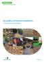 Air quality and biomass installations. A briefing for local authorities