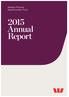 Westpac Personal Superannuation Fund 2015 Annual Report. Westpac Personal Superannuation Fund. 2015 Annual Report