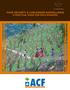 ACF INTERNATIONAL FOOD SECURITY & LIVELIHOODS SURVEILLANCE A PRACTICAL GUIDE FOR FIELD WORKERS