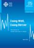 Doing Well, Doing Better. Standards for Health Services in Wales