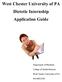 Dietetic Internship Application Guide