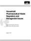 tdc Household Pharmaceutical Waste: Regulatory and Prepared for the San Francisco Department of the Environment environmental