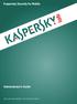 Kaspersky Security for Mobile Administrator's Guide