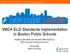WIDA ELD Standards Implementation in Boston Public Schools