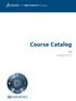 Course Catalog V6 October 2015