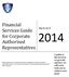 Financial Services Guide for Corporate Authorised Representatives