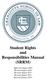Student Rights and Responsibilities Manual (SRRM)