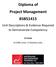 Diploma of Project Management BSB51415