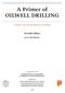 A Primer of Oilwell Drilling