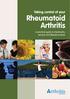 Rheumatoid Arthritis - Taking Control of Your Life