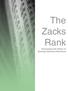 The Zacks Rank Harnessing the Power of Earnings Estimate Revisions