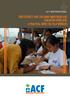 ACF INTERNATIONAL. Food Security and Livelihood Monitoring and Evaluation Guidelines A practical guide for field workers
