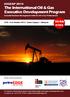 The International Oil & Gas Executive Development Program