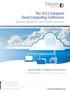 The 2012 European Cloud Computing Conference