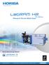 LabRAM HR. Research Raman Made Easy! Raman Spectroscopy Systems. Spectroscopy Suite. Powered by: