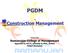 PGDM Construction Management Offered By Ramanujan College of Management Approved By AICTE, affiliated to MDU, Rohtak Palwal (Haryana)
