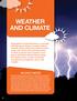 WEATHER AND CLIMATE WHY DOES IT MATTER?
