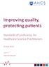 Improving quality, protecting patients