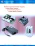 Medical & Commercial Power Supplies Custom Power Supplies Custom Docking Stations Custom Battery Chargers