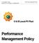 Performance Management Policy