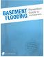 BASEMENT FLOODING. Prevention Guide for. Homeowners