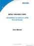 BiPAC 7404VNOX /VNPX. 3G/VoIP/802.11n ADSL2+ (VPN) Firewall Router. User Manual